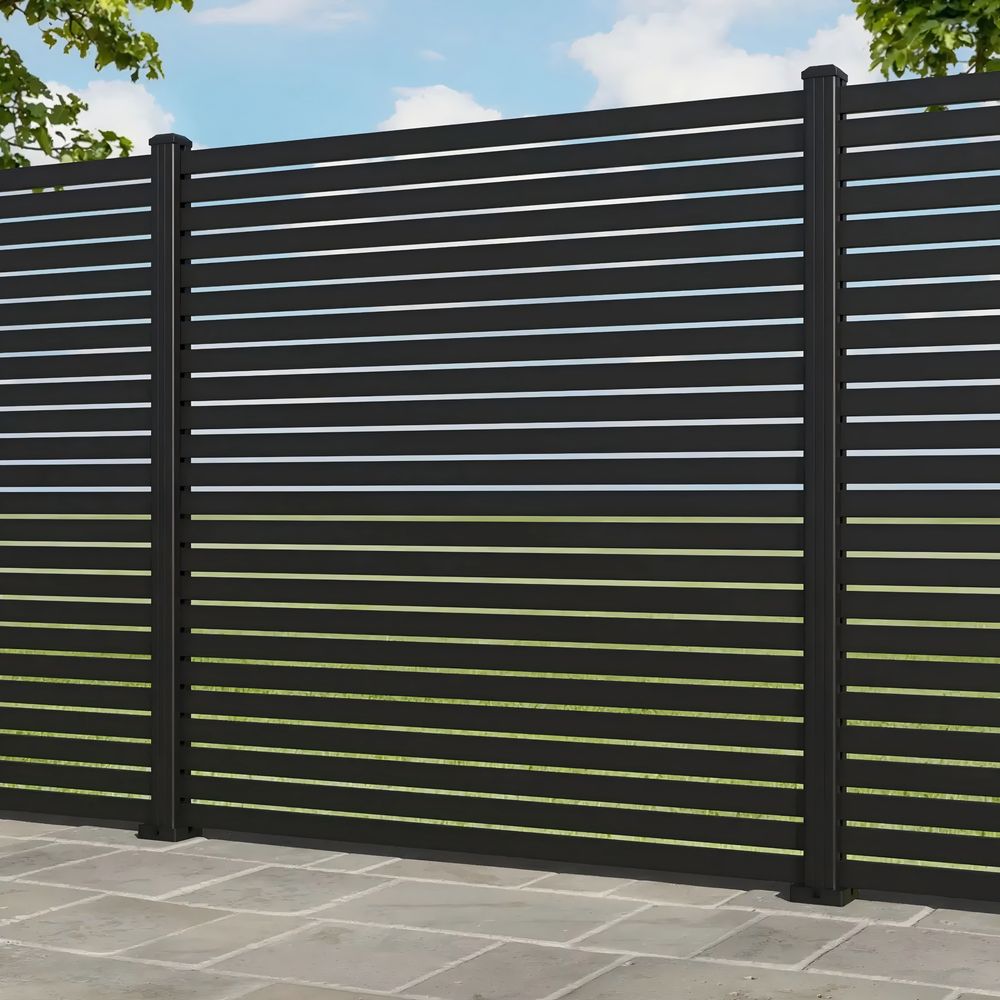 Aluminum fence 25