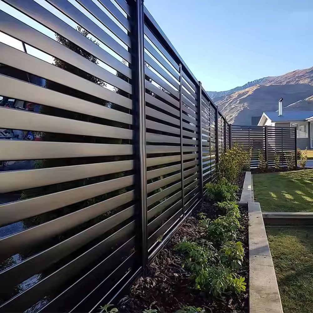 Aluminum fence 25