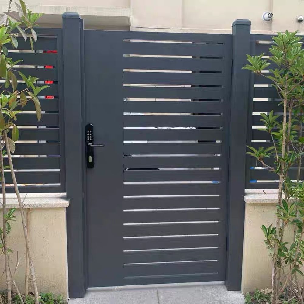 Aluminum gates 3