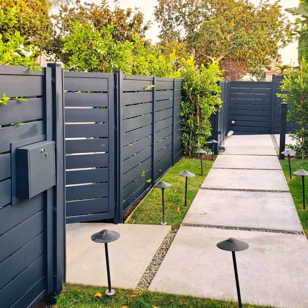 Aluminum gates 3